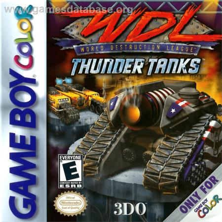 Cover World Destruction League - Thunder Tanks for Game Boy Color